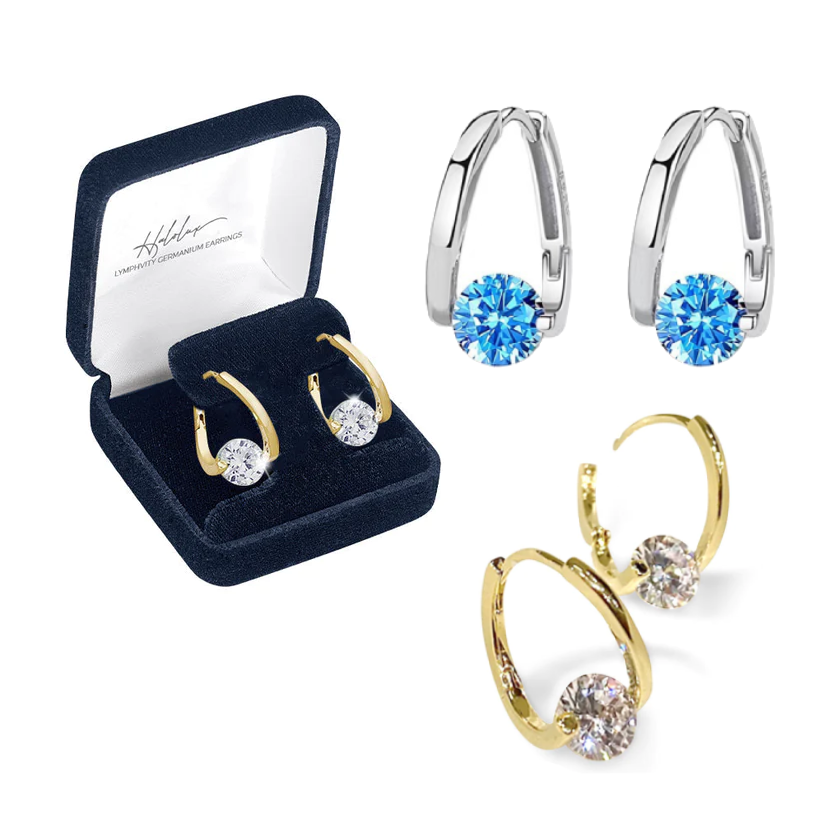 đ„LAST DAY SALE-80% OFF)Histone Lymphvity MagneTherapy Germanium Earrings