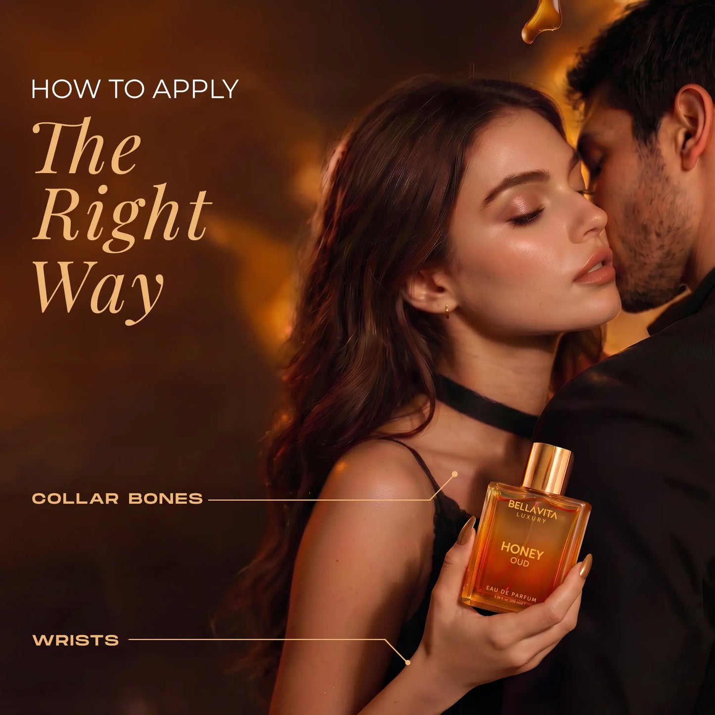 Peapetal Honey Oud Eau de Parfum – Vanilla, Bergamot & Patchouli