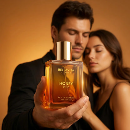 Peapetal Honey Oud Eau de Parfum – Vanilla, Bergamot & Patchouli