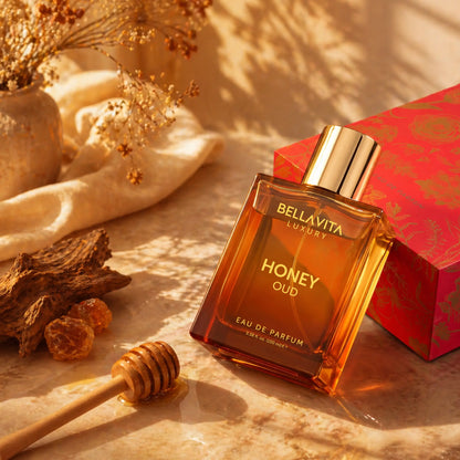 Peapetal Honey Oud Eau de Parfum – Vanilla, Bergamot & Patchouli