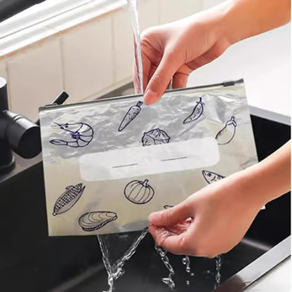 Keep Food Fresh Longer – Write-On Zip Food Storage Bags