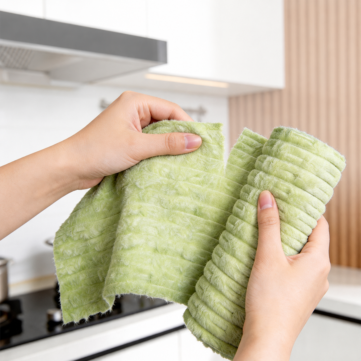 Peapetal Disposable Cleaning Cloth Roll – Thick, Absorbent Tear-Off Wipes for Everyday Messes