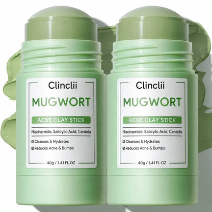 The Dual Clay System For Pores, Oil & Blemish-Prone Skin.
