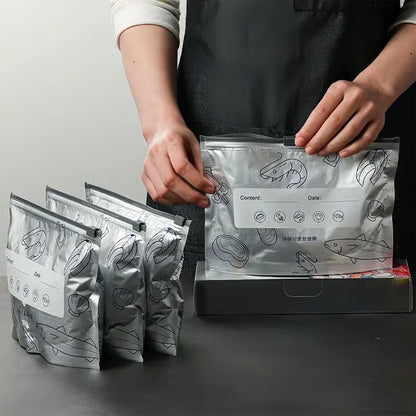 Keep Food Fresh Longer – Write-On Zip Food Storage Bags