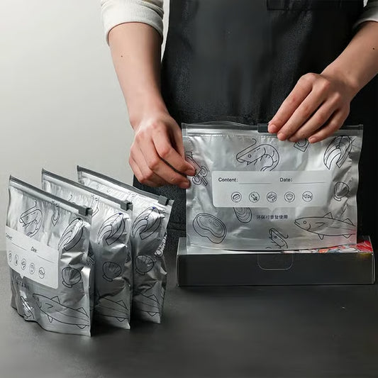 Keep Food Fresh Longer – Write-On Zip Food Storage Bags
