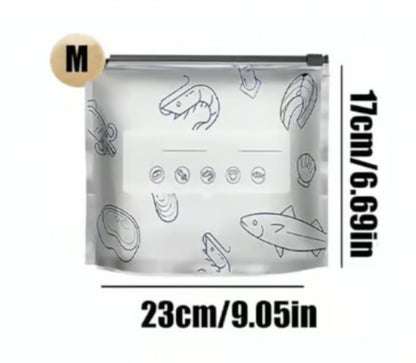 Keep Food Fresh Longer – Write-On Zip Food Storage Bags