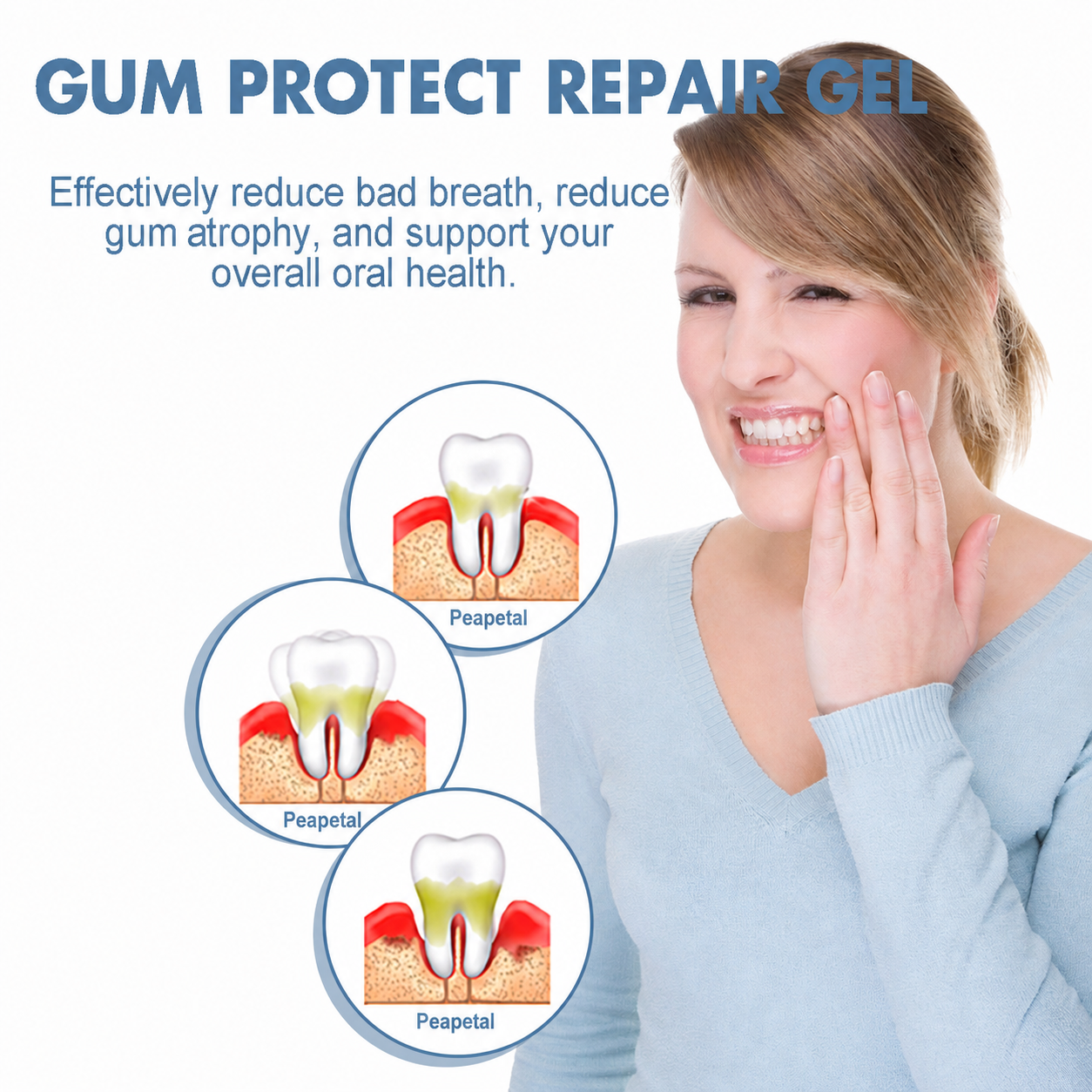 Peapetal™ Gum Repair Gel
