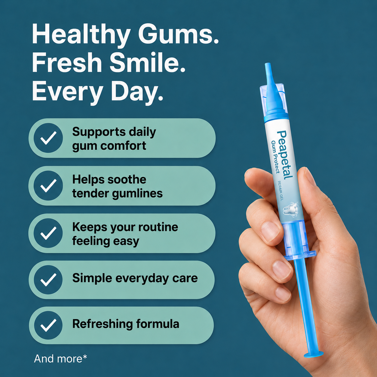 Peapetal™ Gum Repair Gel