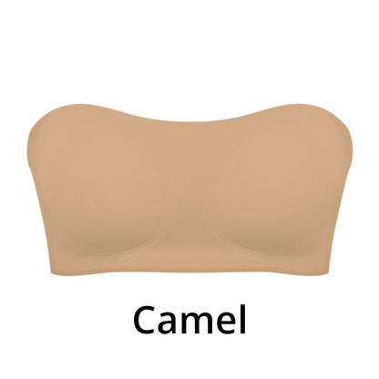 💜LAST DAY BUY 1 GET 1 FREE💜Strapless, wire-free bra with crossover side closure