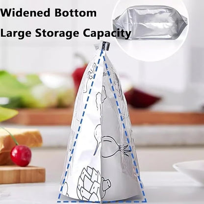 Keep Food Fresh Longer – Write-On Zip Food Storage Bags